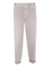 Golden Goose Trousers With Rolled Cuffs And Pockets In Pink