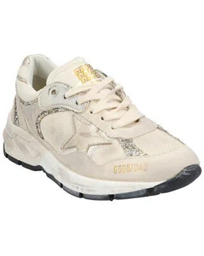 Pre-owned Golden Goose Dad Leather-trim Sneaker Women's 35 In White