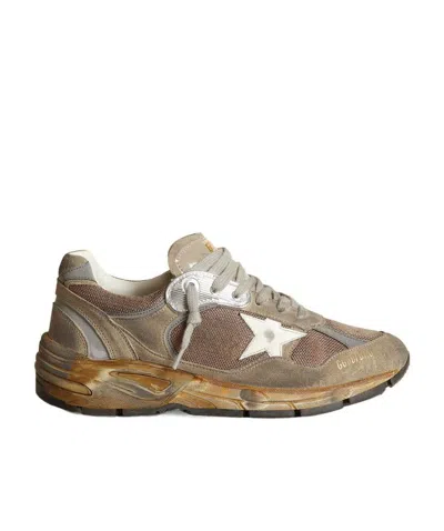 Golden Goose Deluxe Brand Dad Star Lace-up Sneakers In Brown