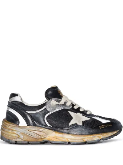 GOLDEN GOOSE GOLDEN GOOSE DAD-STAR LEATHER SNEAKERS