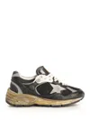 Golden Goose Running Dad Net And Nappa Upper Suede Star Shoes