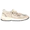 Golden Goose Dad-star Sneakers In Beige Suede