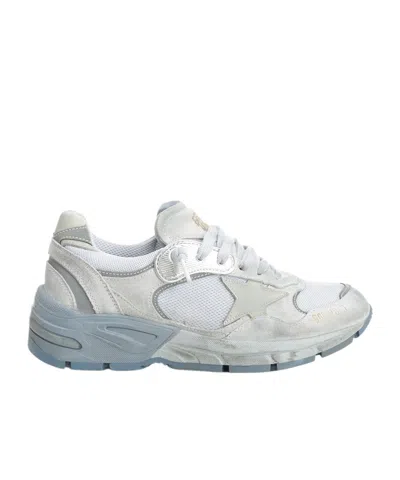 Golden Goose Dad-star Sneakers In White