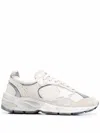 Golden Goose Running Dad Textured Sneakers In White