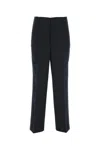Golden Goose Black Wool Trousers In Blue