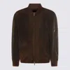 Golden Goose Jackets French Roast In Brown