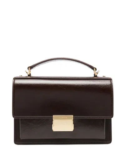 GOLDEN GOOSE DARK BROWN VENEZIA HANDBAG