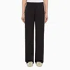 GOLDEN GOOSE GOLDEN GOOSE DARK SPORTS TROUSERS WITH SIDE BAND