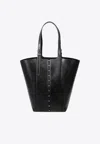 Golden Goose Db 24/7 Studded Vintage Leather Tote Bag