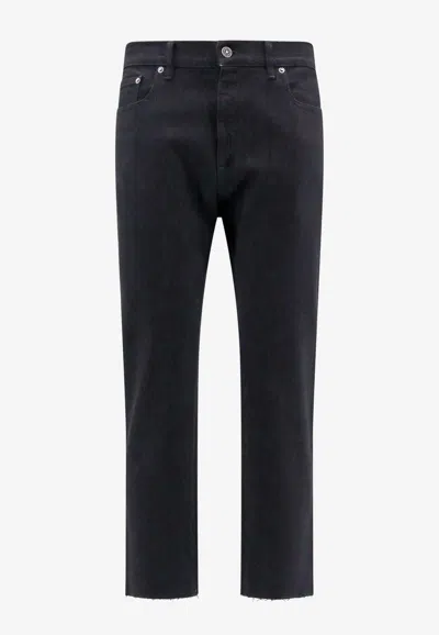 Golden Goose Db Alavaro Slim-leg Jeans In Black