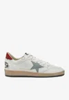 Golden Goose Db Ball Star Low-top Sneakers In Animal Print