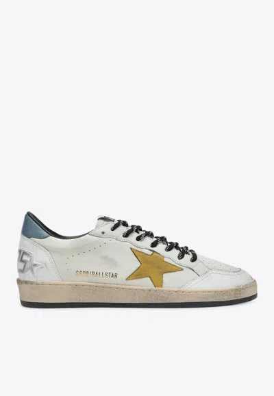 Golden Goose Db Ball Star Low-top Sneakers In White
