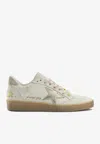 Golden Goose Db Ball Star Low-top Sneakers In White