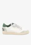 Golden Goose Db Ball Star Low-top Sneakers In Leather In White
