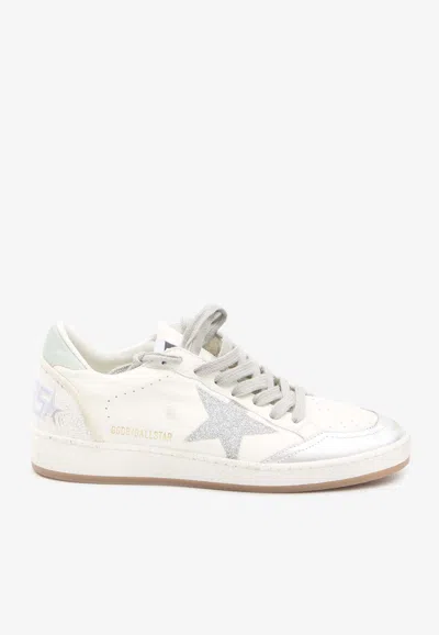 Golden Goose Db Ball-star Low-top Trainers In White