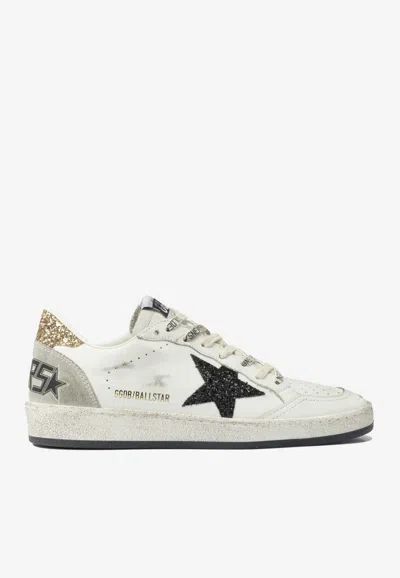 Golden Goose Db Ball Star Perforated Leather Low-top Sneakers In Multi