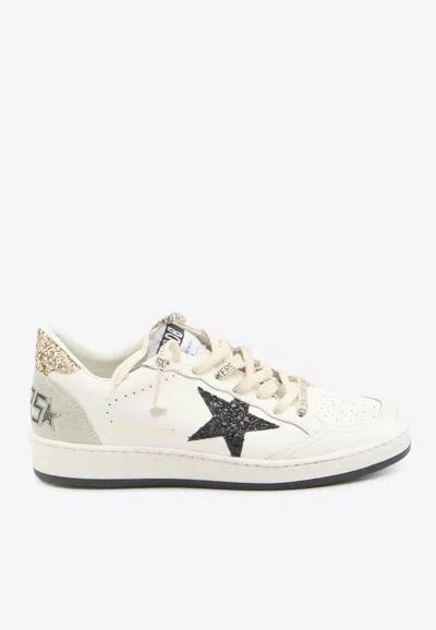 Golden Goose Db Ball Star Low-top Sneakers In White