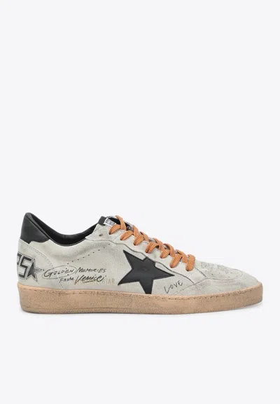 Golden Goose Db Ball Star Suede Low-top Sneakers