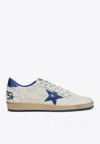 Golden Goose Db Ballstar Leather Low-top Sneakers In White
