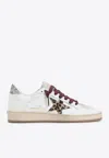 Golden Goose Db Ballstar Low-top Sneakers In White