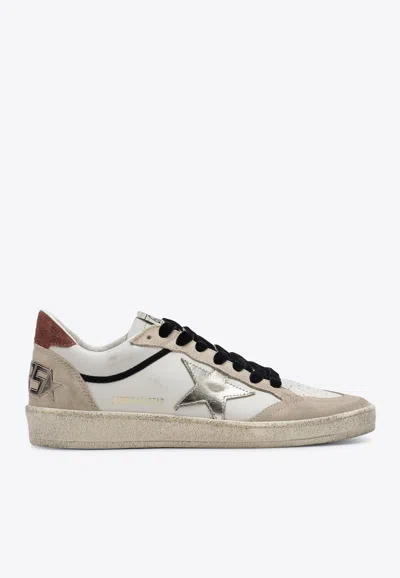 Golden Goose Db Ball-star Low-top Sneakers In Neutral