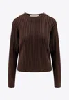 Golden Goose Db Cable-knit Crewneck Sweater