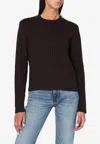 Golden Goose Db Cable Knit Wool Blend Sweater In Brown