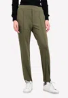 Golden Goose Db Dele Stirrup Track Pants In Green