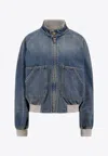 Golden Goose Db Denim Bomber Jacket