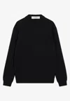 Golden Goose Db Reversed Golden Sweatshirt In Black