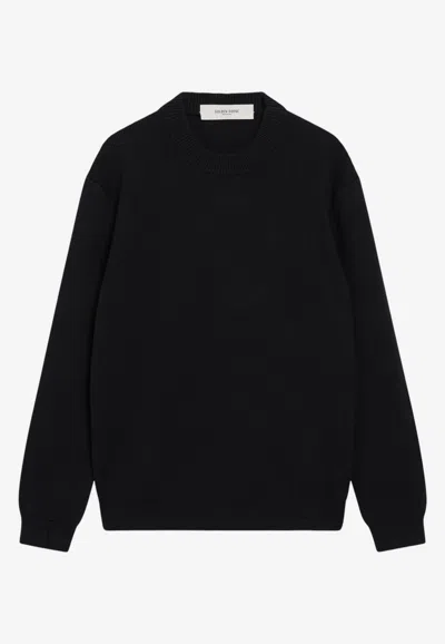 Golden Goose Db Distressed-effect Sweater In Black