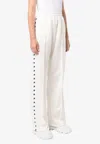 Golden Goose Db Dorotea Star Track Pants In White