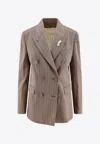 Golden Goose Db Double-breasted Buttoned Blazer