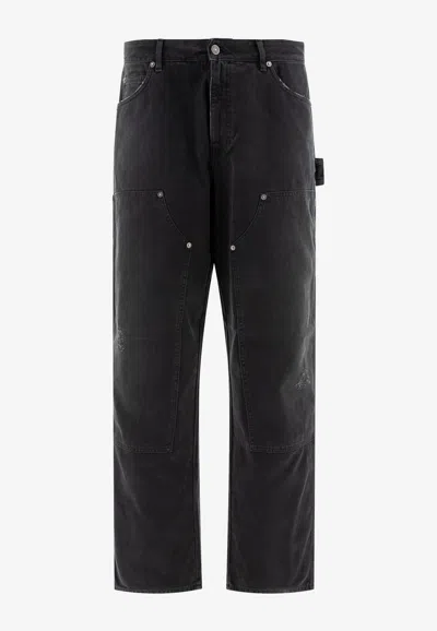 Golden Goose Db Double-knee Straight-leg Jeans