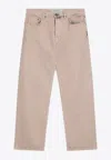 Golden Goose Db Dyed-effect Denim Pants In Pink