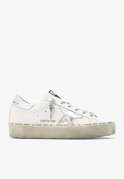 Golden Goose Db Hi Star Low-top Sneakers In White