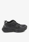 Golden Goose Db Lightstar Leather And Mesh Low-top Sneakers In Black