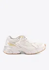 Golden Goose Db Lightstar Leather And Mesh Sneakers In White