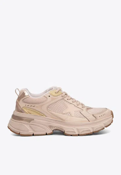 Golden Goose Db Lightstar Low-top Sneakers In Pink