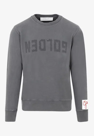 Golden Goose Db Logo Crewneck Sweatshirt