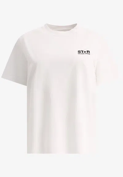 Golden Goose Db Logo Print Crewneck T-shirt