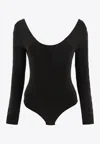 Golden Goose Db Low-back Bodysuit In Black
