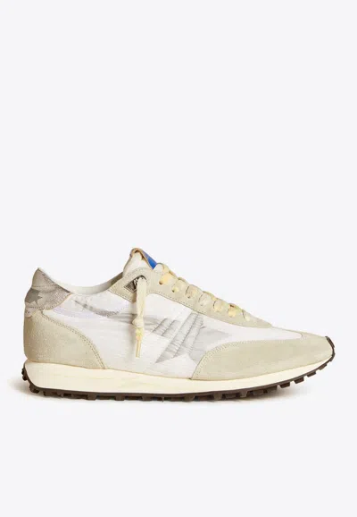Golden Goose Db Marathon Low-top Sneakers In Gray