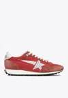Golden Goose Db Marathon Low-top Sneakers In Red