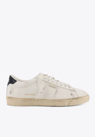 Golden Goose Db Matchstar Low-top Sneakers In White