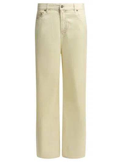 Golden Goose Db Melody Boyfriend Jeans In White