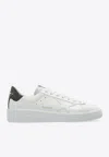 Golden Goose Db Pure Star Leather Sneakers In White