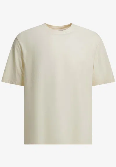 Golden Goose Db Reversed Golden Patch T-shirt In Neutral