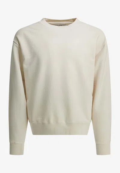Golden Goose Db Reversed Golden Sweatshirt In Neutral