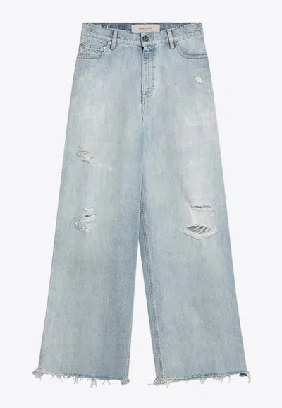 Golden Goose Db Ripped Boyfriend Jeans